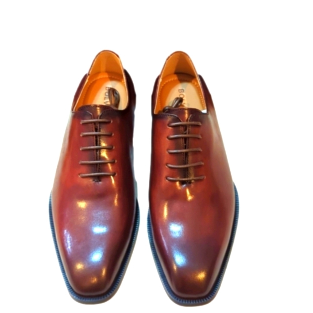 Mens Shoes Size 11 Brown Leather Whole Cut  Bolvaint Tarragona Mens Oxford - Picture 4 of 13